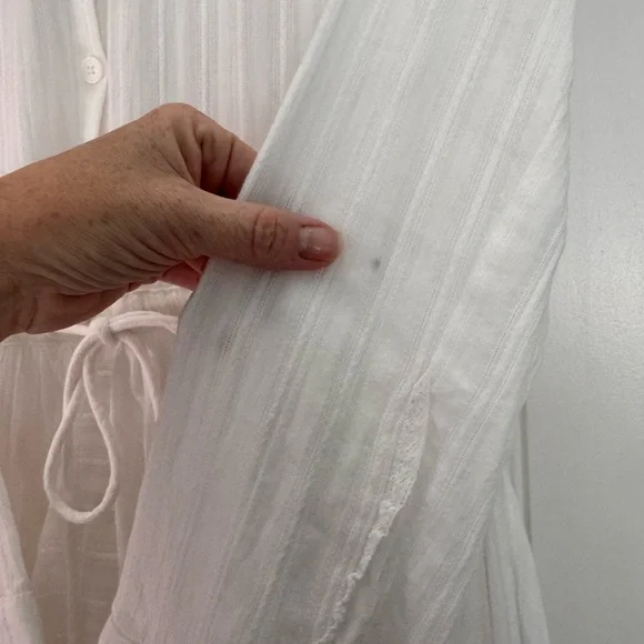 Zadig & Voltaire Ranil White Long Sleeve Dress - Picture 9 of 13